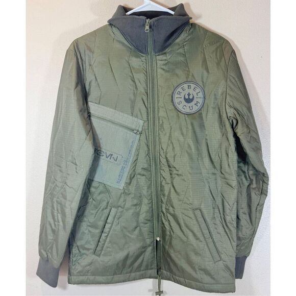 Alliance Forces Star Wars Rebel Scum Collection Puffer Jacket Women's Small - Picture 2 of 10